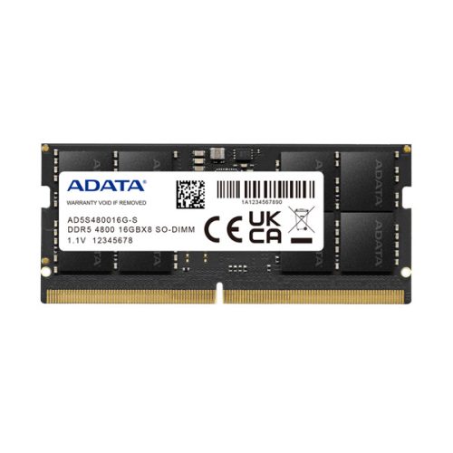 8GB ADATA DDR5 4800MHz SoDimm (AD5S48008G-S)