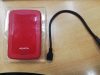 2TB ADATA HV300 2,5" Slim külső HDD piros használt