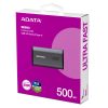 500GB ADATA Elite SE880 USB3.2 külső SSD szürke (AELI-SE880-500GCGY)