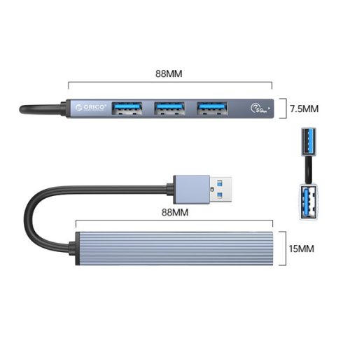Orico AH-A13-GY USB3.0 HUB