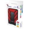 1TB ADATA HD710 Pro  USB3.0 vízálló ütésálló külső HDD piros