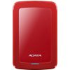 1TB ADATA AHV300-1TU31-CRD USB3.0 2,5" külső HDD piros