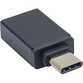   Akyga AK-AD-54 USB-C -> USB 3.1 A Gen 1 M/F adapter fekete OTG