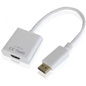   Approx DisplayPort -> HDMI M/F adapter 0.15m fehér (APPC16)