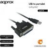 Approx APPC26 USB 2.0 A -> LPT adapter