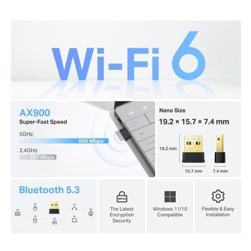 TP-Link Archer TX10UB Nano WIFI 6 Bluetooth 5.3 adapter