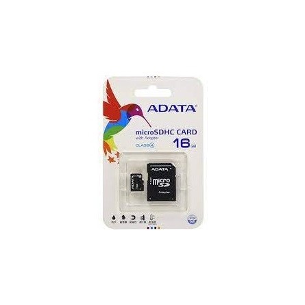 ADATA 16GB Premier (+adapter) UHS-1 Class10 microSDHC memóriakártya BOX fekete