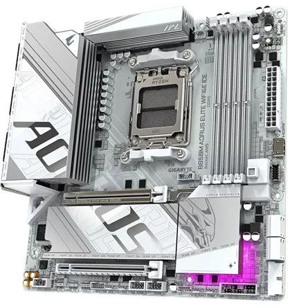 Gigabyte B850M AORUS ELITE WIFI6E ICE alaplap