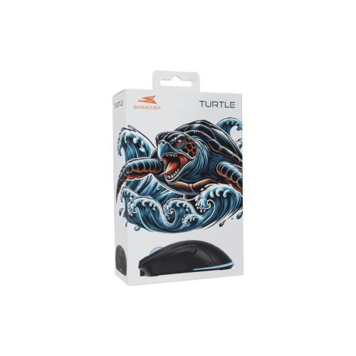 Baracuda BC BGM-121B Turtle-P vezetékes gamer egér black