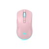 Baracuda BC BGM-124P Turtle-P vezetékes gamer egér pink