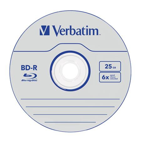 Verbatim BluRay lemez - normál tok