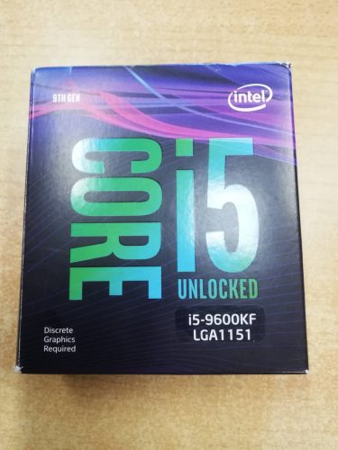 Intel Core i5-9600KF LGA1151 3.7GHz BOX (használt)