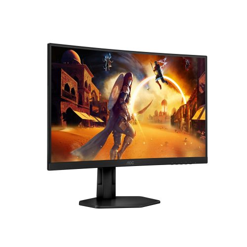 27" AOC C27G4ZXU ívelt LED gaming monitor