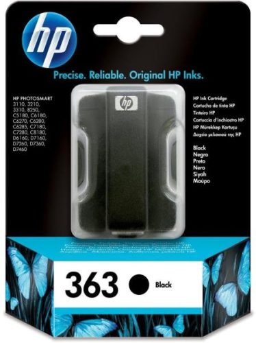 HP C8721EE (no.363) Black tintapatron