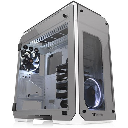 Thermaltake View 71 Tempered Glass Snow Edition Full Tower számítógépház 