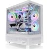 Thermaltake View 270 TG ARGB Snow Mid Tower számítógépház 