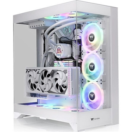 Thermaltake CTE E550 TG Snow White  Mid Tower számítógépház 