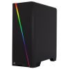 Aerocool Cylon Mini RGB mATX Fekete Akril üveg Számítógépház