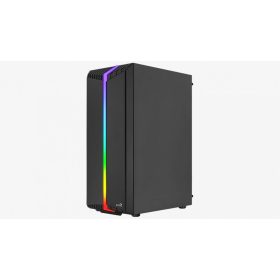 Aerocool Bionic ATX fekete edzett üveg számítógépház