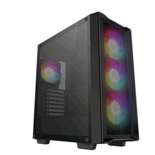 DeepCool CC560 Mesh V2 számítógépház (fekete)