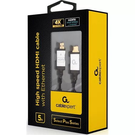 Gembird Select Plus HDMI 2.0 Ethernet -> HDMI 2.0 video kábel 5m