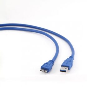   Gembird  CCP-MUSB3-AMBM-0.5M USB3.0 AM to microUSB BM cable 0,5m Blue