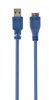 Gembird  CCP-MUSB3-AMBM-0.5M USB3.0 AM to microUSB BM cable 0,5m Blue