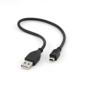   Gembird USB-A 2.0 -> USB-B 2.0 mini 5pin M/M adatkábel 0.3m (CCP-USB2-AM5P-1)