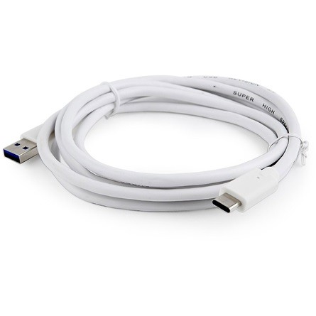Gembird USB C -> USB 3.0 A M/M adatkábel 1.8m fehér