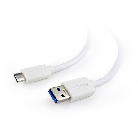 Gembird USB C -> USB 3.0 A M/M adatkábel 0.1m fehér