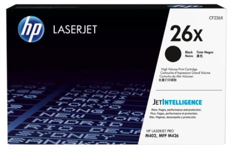 HP CF226X (26X) toner fekete