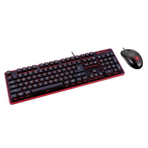 Cougar Deathfire USB magyar billentyűzet+egér