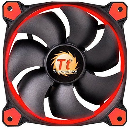 Thermaltake Riing 12 LED Red rendszerhűtő ventilátor (CL-F038-PL12RE-A)