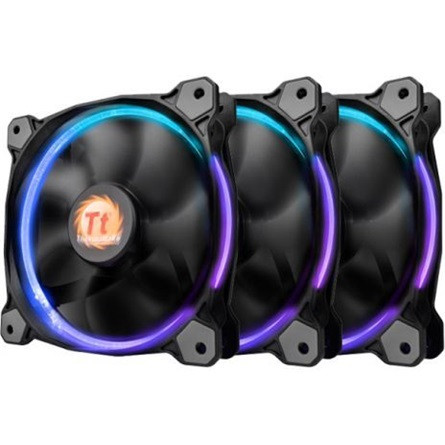 Thermaltake Riing 12 LED RGB (3 FAN Pack) rendszerhűtő ventillátor (CL-F042-PL12SW-B)