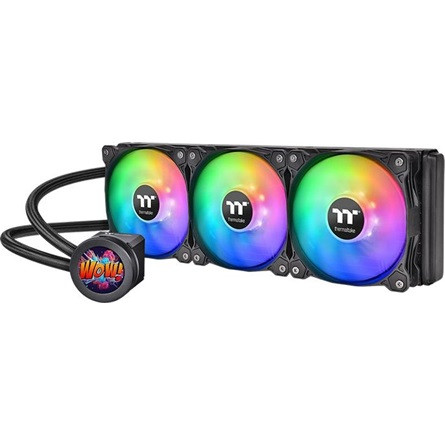 Thermaltake Floe Ultra 360 RGB processzor vízhűtő fekete (2.1" LCD)