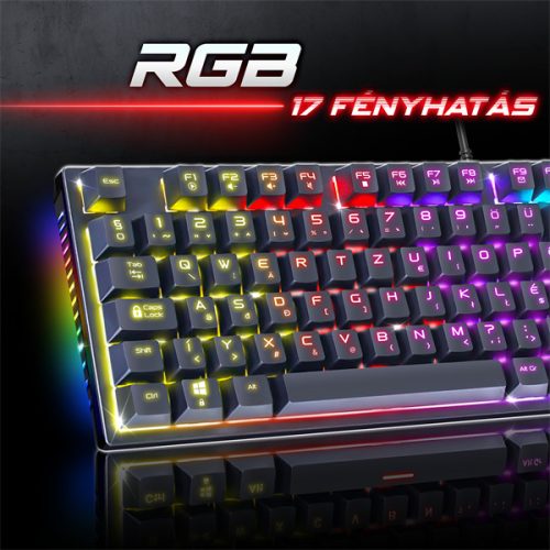 Spirit of Gamer XPERT K250 mechanikus billentyűzet
