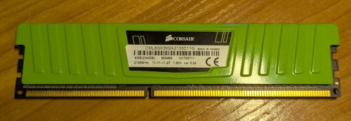 4GB Corsair DDR3 2133MHz (használt)