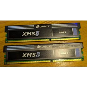   4GB (2x2GB) Corsair SMX3 DDR3 1600MHz KIT(CMX4GX3M2A1600C9) használt