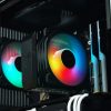 Jonsbo CR-1300 Color Fekete ARGB PWM 9cm