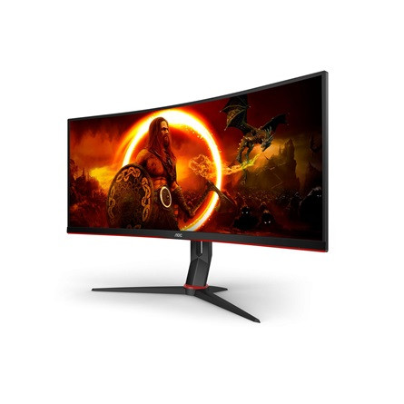 34" AOC CU34G2XE ívelt LED gamer monitor