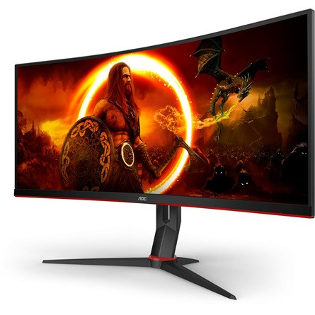 34" AOC CU34G2XP/BK LED ívelt gaming monitor 