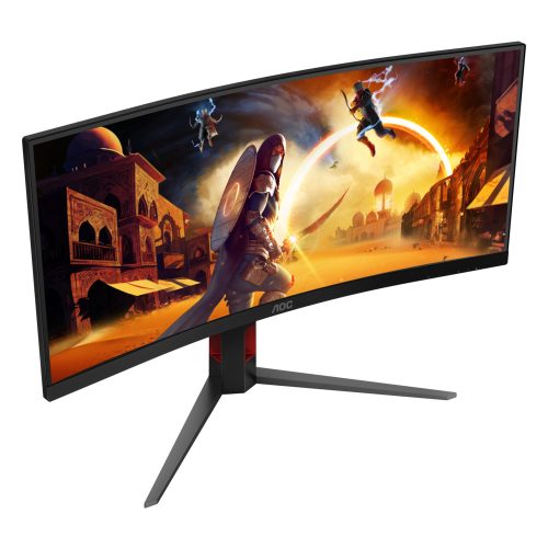34" AOC Agon CU34G4 ívelt LED gaming monitor