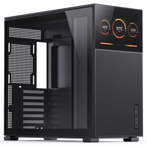 Jonsbo D41 ATX MESH kijelzős edzettüveg számítógépház