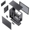 Jonsbo D41 ATX MESH kijelzős edzettüveg számítógépház