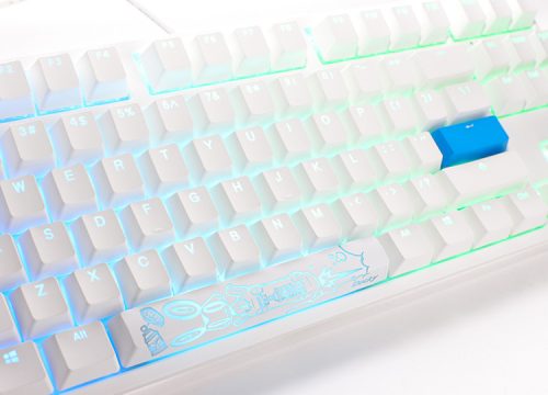 Ducky ONE 2 RGB TKL MK Silent Red RGB LED magyar fehér