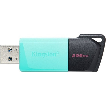 256GB Kingston DataTraveler Exodia M USB 3.2 Gen 1 pendrive fekete-ciánkék (DTXM/256GB)
