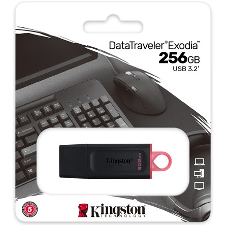 256GB Kingston Data Traveler Exodia USB3.2 Gen 1 pendrive