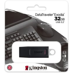 32GB Kingston Traveler Exodia USB2.0 Gen1 pendrive (DTX/32GB)