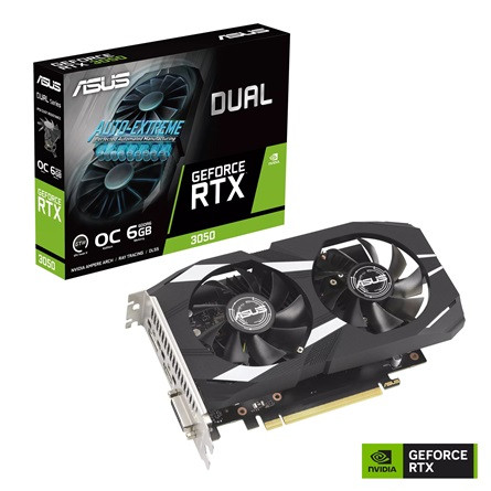 Asus DUAL-RTX3050-O6G - GeForce RTX3050 Dual C 6GB GDDR6