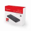 Gembird  EE2-U3S-2 USB3.0 Enclosure Black 2,5" külső ház